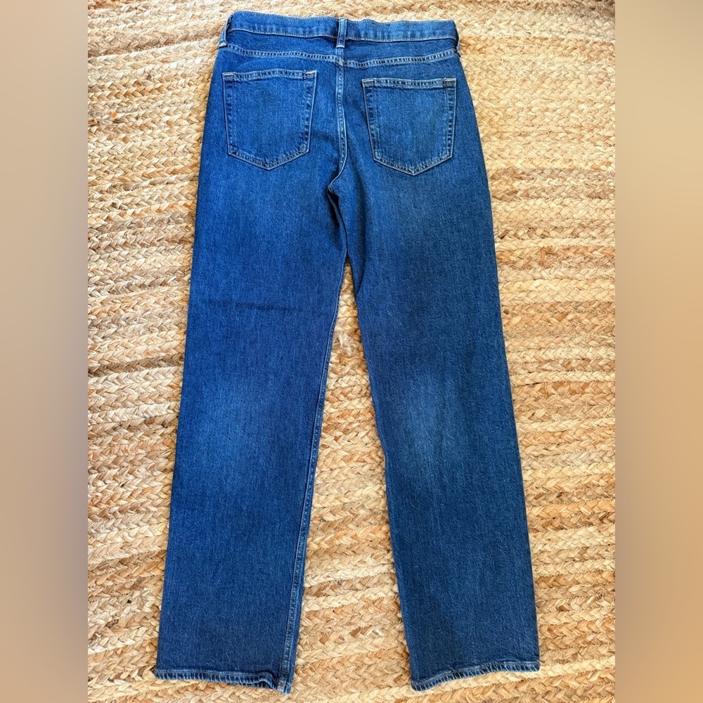 GAP Women's Straight Leg Jeans - Blue - Picture 6 of 6